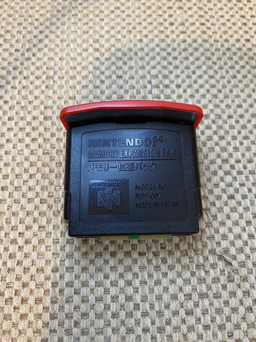 NINTENDO 64 - 任天堂64メモリー拡張パック　NUS-007　ニンテンドー64 Amazon | 美品 メモリー拡張パック Nintendo64 任天堂 本体