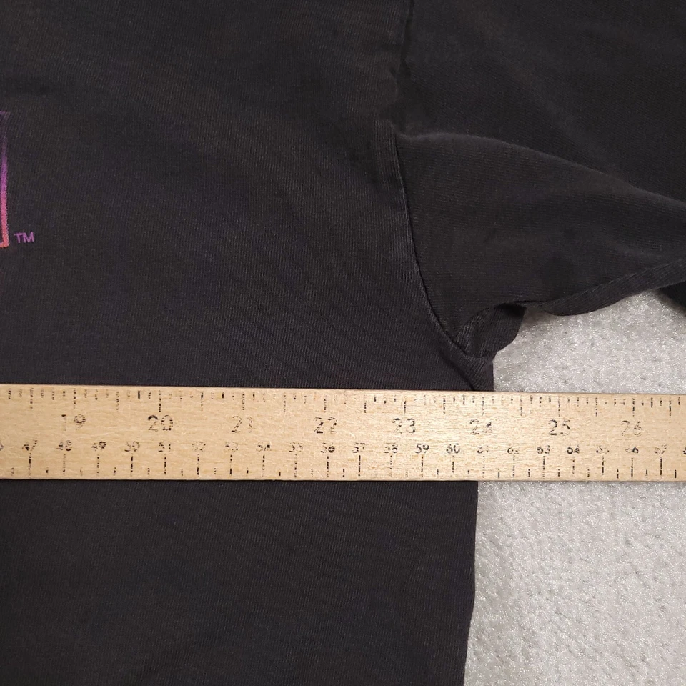 VTG Motown Cafe Shirt Men's XL Black Las Vegas USA Grunge  - Image 4 of 4