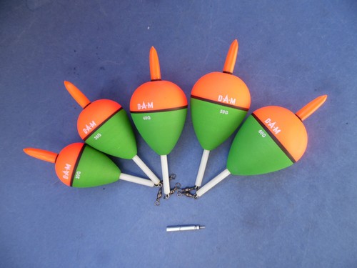 DAM EVA FOAM ILLUMINATED PIKE BUNG FLOAT+FREE BATTERY NIGHT FISHING NIGHT LIGHT - Picture 2 of 7