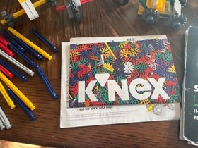 K&rsquo;nex Race set Multicolor Multi Piece Bulk Lot 350 pieces KNEX K nex