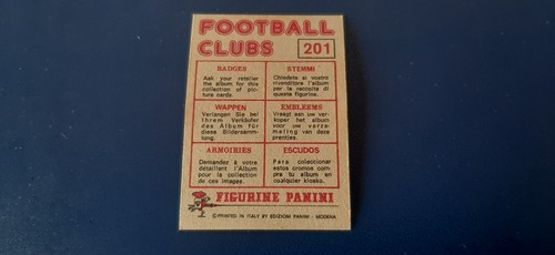 Figurine Panini Football Clubs 1975 con velina - Scegli dall'elenco - Zdjęcie 275 z 421