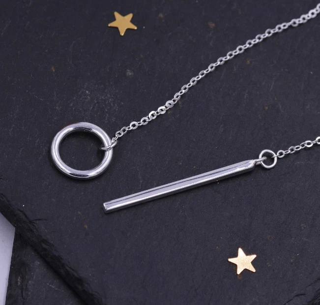 Bar necklace shop for girlfriend