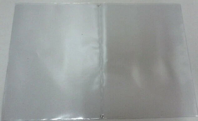 SPIRITUALGATEWAY A4 MENU DOUBLE WALLET IN 180 HEAVY DUTY CLEAR (VARIOUS QUANTITIES)