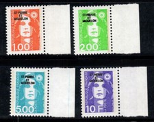 Saint-Pierre-et-Miquelon 1990 Yv. 523-526 Neuf ** 100% Marianne