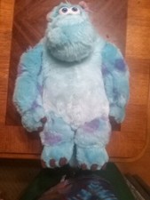 Disney Store Sully Monsters Inc Stuffed Animal Plush 15" Disney Pixar