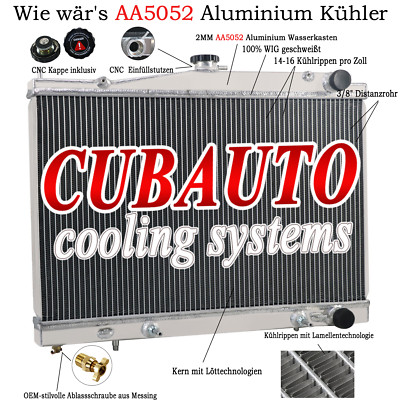 3 Reihe Kühler Für Nissan Skyline R34 R33 GTS-T GTR GTT RB25DET RB26DETTMT /AT