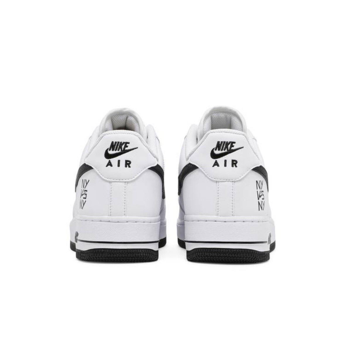 Nike Air Force 1 Low NY vs NY Mens Size 12 White And Black  display picture 3
