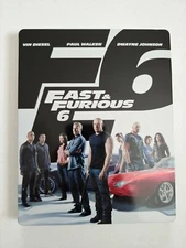 Fast &  Furious 6 Steelbook (Blu-ray/DVD, 2013, 2-Disc Set)