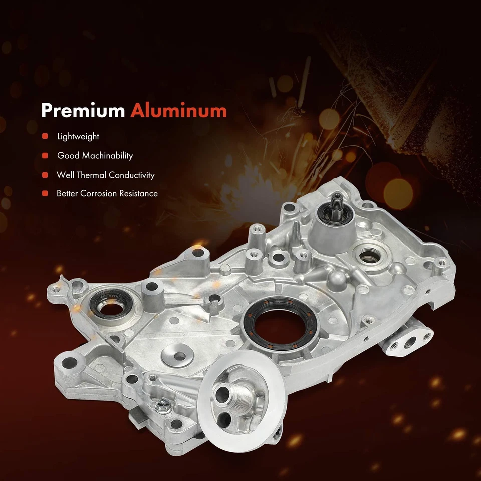 Nueva bomba de aceite de motor para Hyundai Santa Fe 2001-2004 Sonata 1999-2005 Kia Magentis Foto 3 de 4