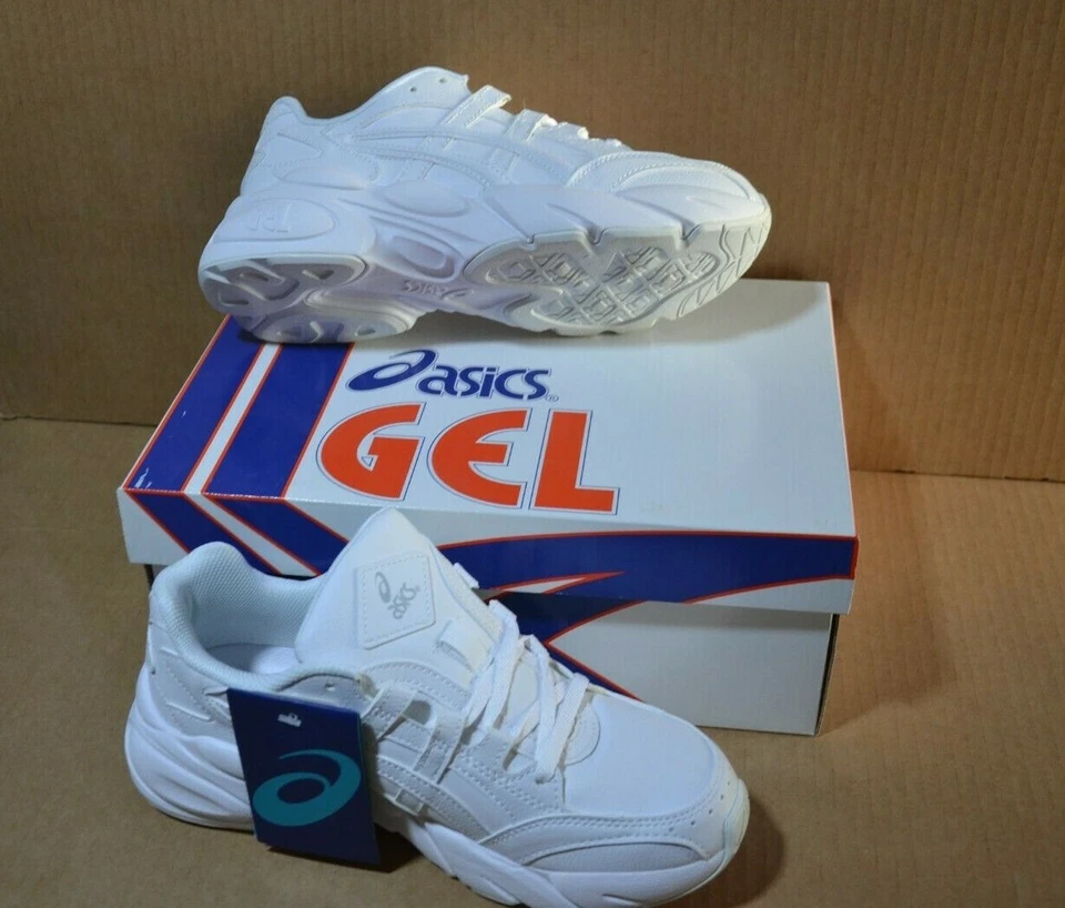 Scarpa Asics Gel bianca, modello sportivo/casual, Gs, unisex/adulto - Immagine 2 di 2