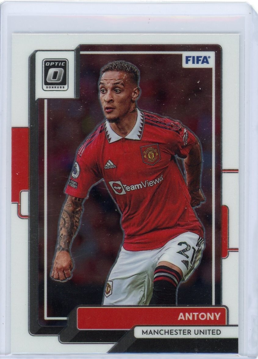 Antony 2022-23 Panini Donruss Soccer Optic Base #136 Manchester United