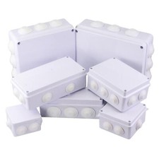 Grey Junction Box Electrical Enclosure ABS Waterproof IP65