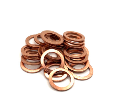 25x ELRING Kupfer Dichtring 115.100 Ölablassschraube M14x20x1,5 für VAG N0138492