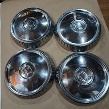 1957-1958 Dodge Hub Caps Poverty Dog Dish 10 Set Coronet Royal Custom Lancer