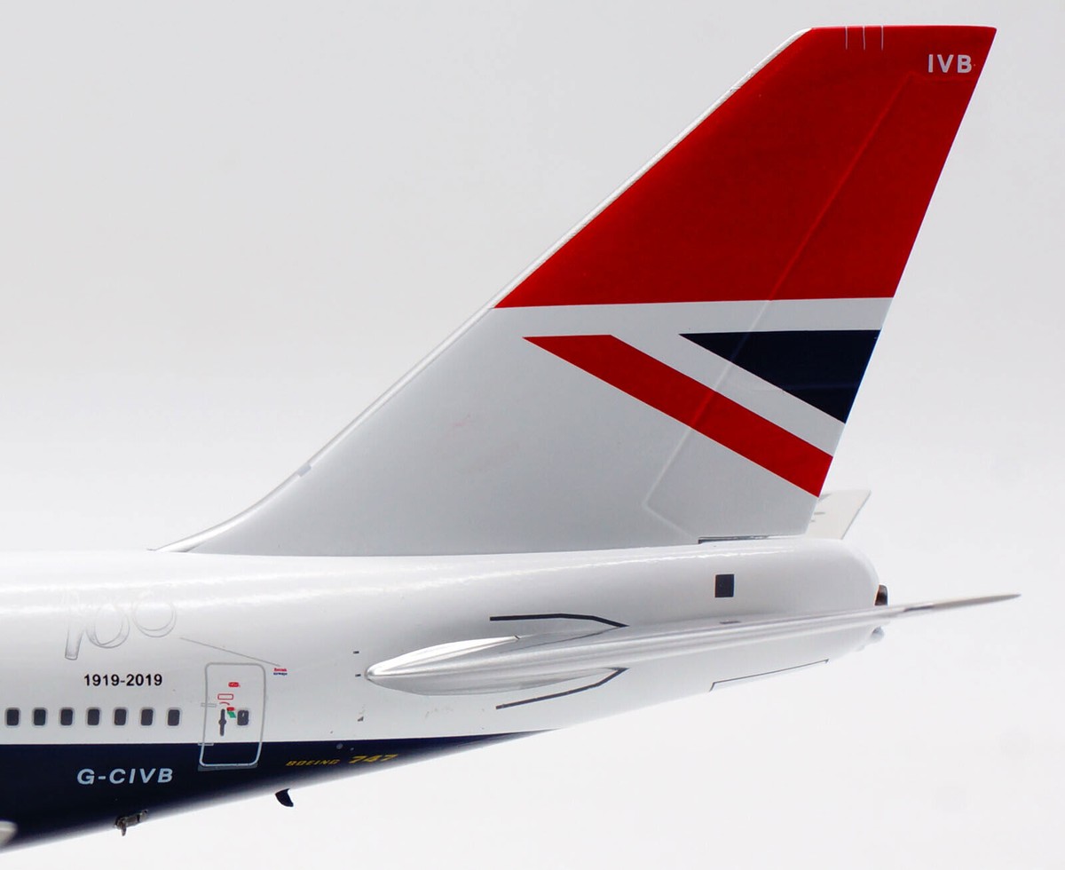 1:200 ARD British Airways Boeing B747-400 Diecast Aircarft