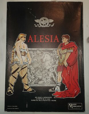 Jeu De Société Alesia - Wargame - Jeux Descartes - Rare