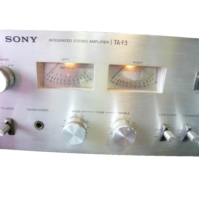 アンプ SONY INTEGRATED STEREO AMPLIFIER | TA-F3 SONY TA-F3 Integrated Stereo Amplifier Audio Equipment