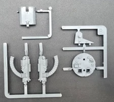 Warhammer 40k Razorback / Land Raider Twin-Linked Heavy Bolter Turret on sprue