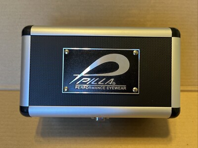 Pilla Performance Eyewear BLACK Storage Case, Medium - NEW w/ KEYS