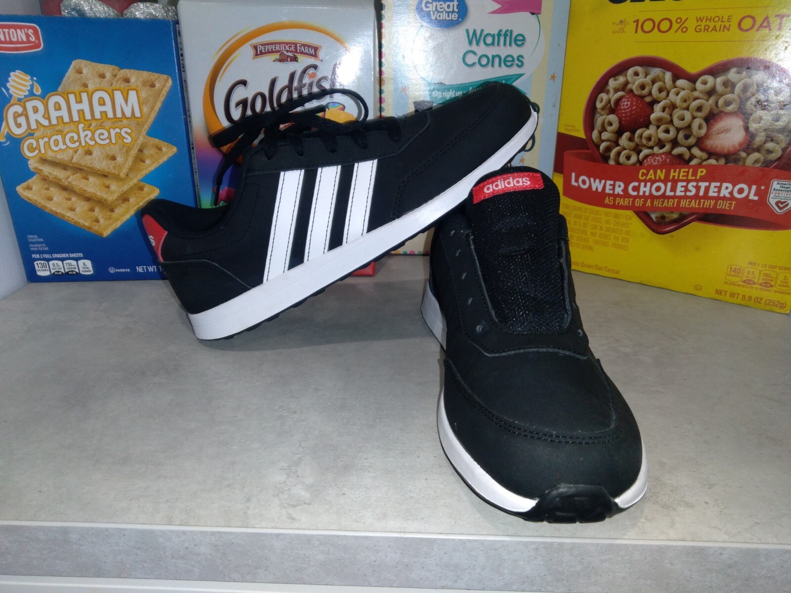 Adidas VS Switch 2K Unisex Kids Black Athletic Sneakers Size 6 Youth G26872  | eBay