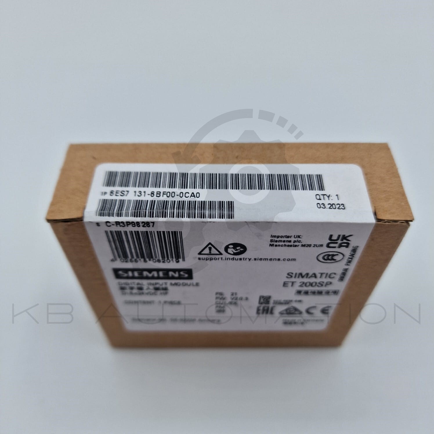 Siemens 6ES7131-6BF00-0CA0 Simatic ET 200SP modulo di ingresso digitale, DI 8...