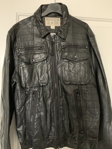 leather jacket converse