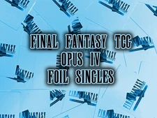 Final Fantasy TCG Trading Card Game OPUS 4 IV *FOIL* Legend Hero Rare Common