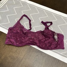 Adore Me Underwire Full Bra size 36C Purple