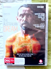 The Australian Dream DVD - Adam Goodes - Region 4 : LIKE NEW FREE LOCAL POSTAGE