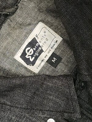 Engineered Garments Grey Salt & Pepper Chore Work Utility Jacket