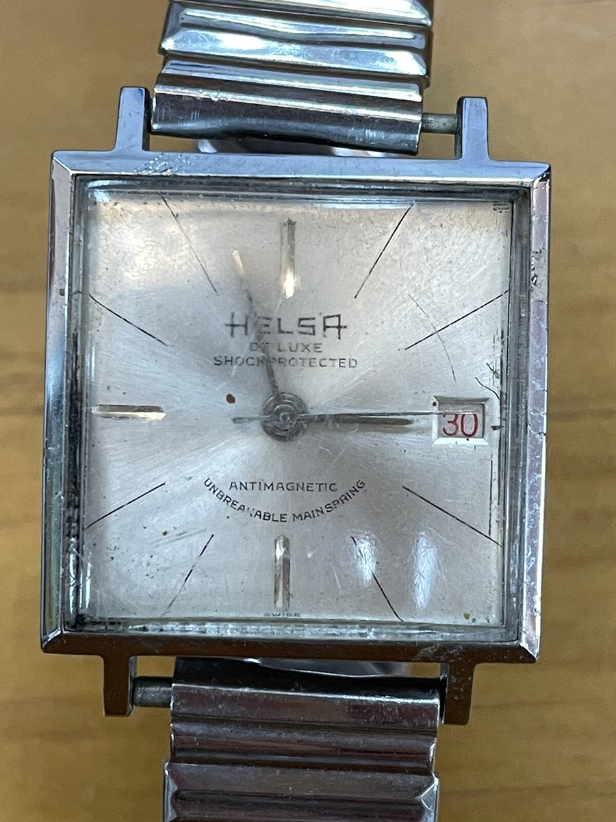 Helsa De Luxe Antimagnetic Watch Parts Repair Missing Stem | eBay