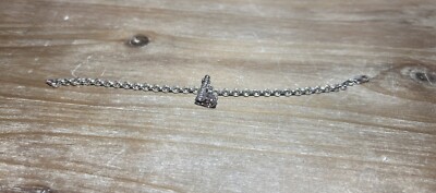 925 Sterling Silver Chain Bracelet Lighthouse Charm 7 
