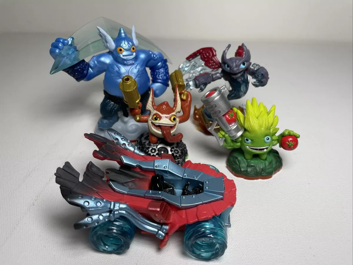 Skylanders Lot of 5 Toys Activision Trap Team Spyro Adventure