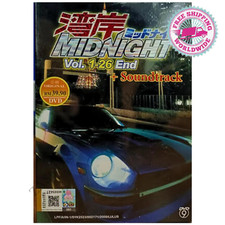 Wangan Midnight Vol.1-26 End Japanese Anime DVD English Subtittled Free Shipping