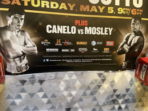 Floyd Mayweather Jr vs Miguel Cotto Championship Boxing Poster - Picture 3 of 4