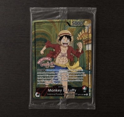 One Piece Musée Grévin Paris Luffy OP13-001 Grevin Museum Promo