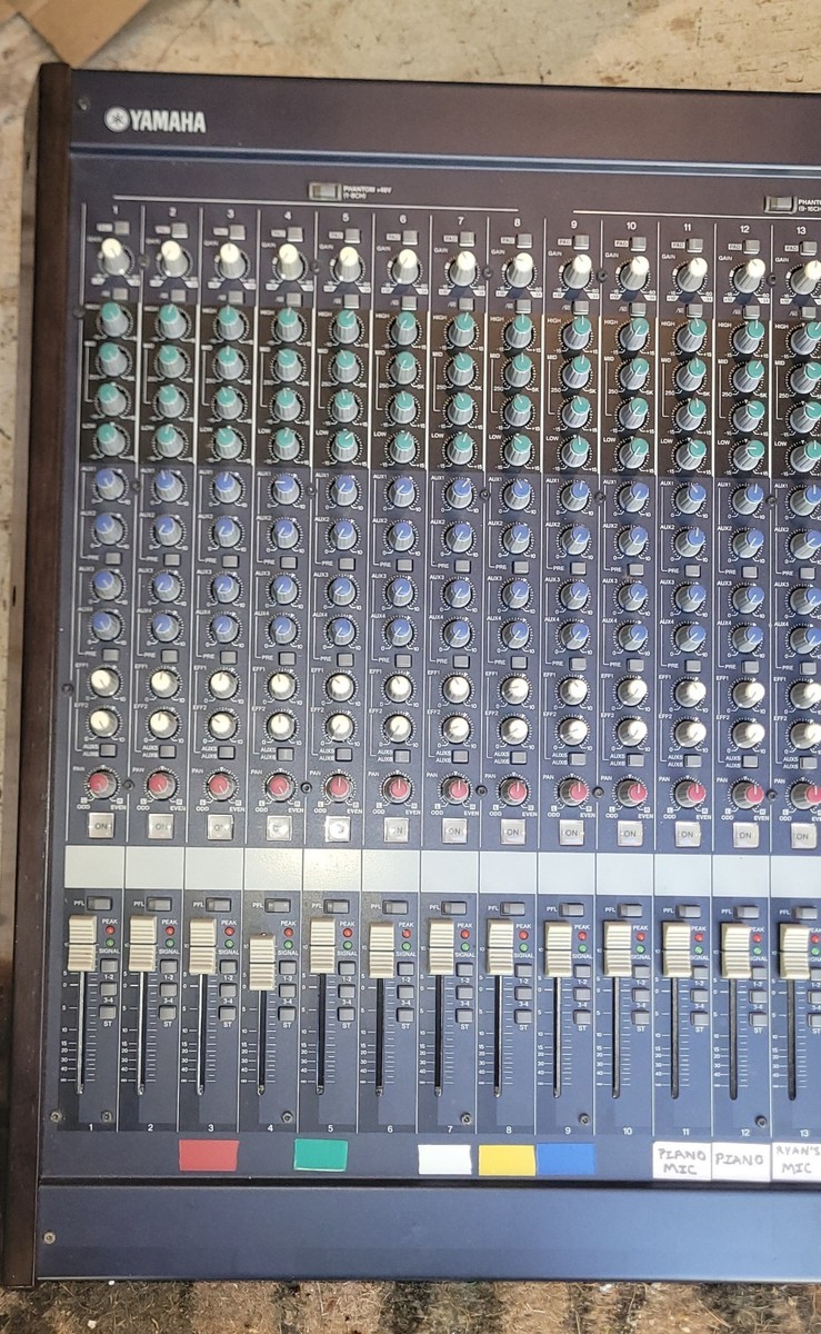 Yamaha MG24/14FX Mixing Console 24-CH Analog Mixer w/ SPX FX 16