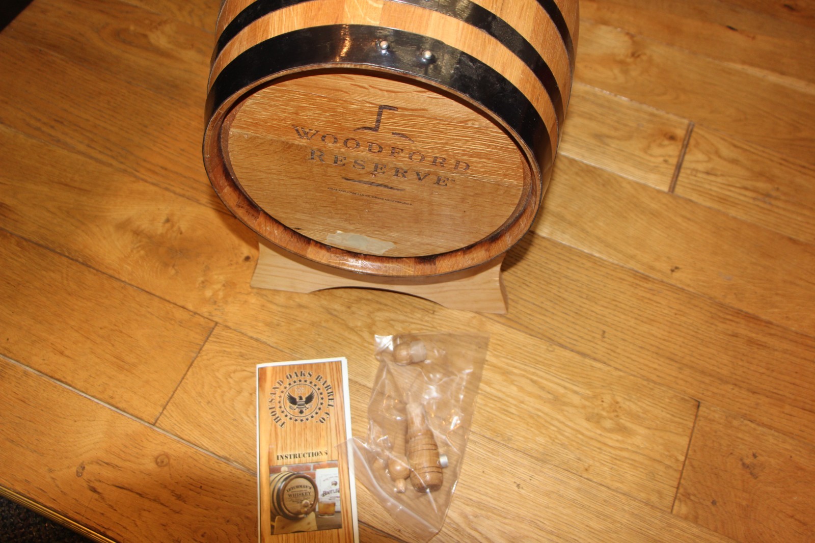 New Woodford Reserve 20 Liter Charred Oak Aging Barrel THOUSAND OAKS BARREL Co.