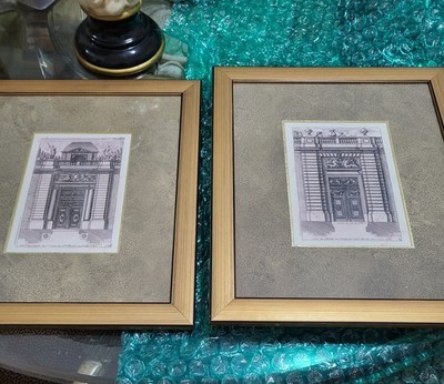 Architectural Paris Print Artwork Set 