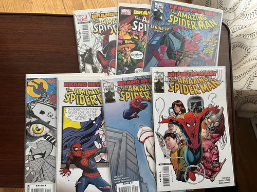 Amazing Spider-man # 558,559,560,561,562,563,564 All VF/NM Brand New Day