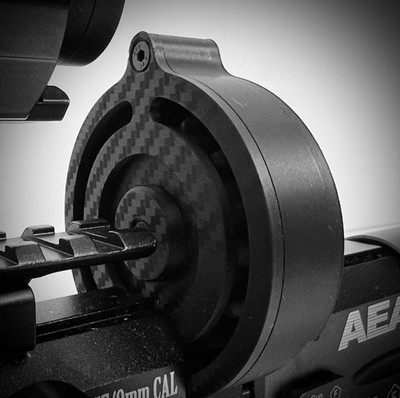 AEA HP Max MK 1 2 15 Schuss Links Magazin Schnellladen Kugelgelagert Carbonoptik