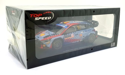 Top Speed 1/18 Scale Resin TS0580 Hyundai i20 N Rally1 Hybrid #11 1st RMC 2024 - Picture 6 of 6