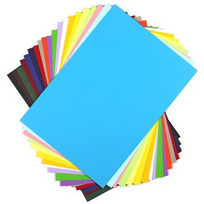Colored Cardstock 20 Sheets, 20 Assorted Colors A4 Size Cardstock Paper 8.5'' X 1
