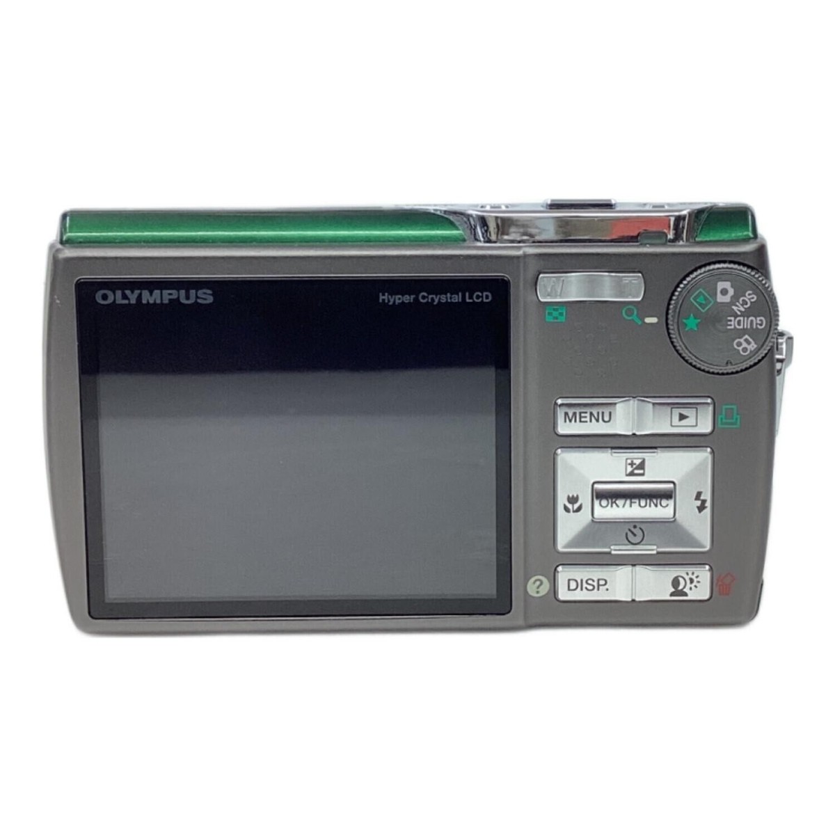 OLYMPUS μ830 コンパクトデジタルカメラ 本体　緑 OLYMPUS μ830 Compact Digital Camera Green 5x Zoom Excellent JAPAN