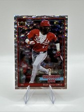 2026 Topps Cincinnati Reds Elly De La Cruz Topps 1991 Crackleboard Foil #T91-22