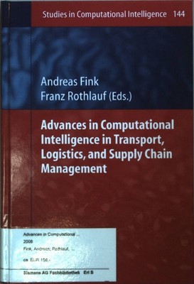 Advances in Computational Intelligence in Transport, Logistics, and Supply Chain
