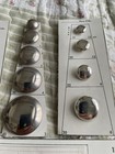 La Mode New Vtg 60s Lot Of 6 Salesman Cards With 59 Multicolor Buttons — photo 4