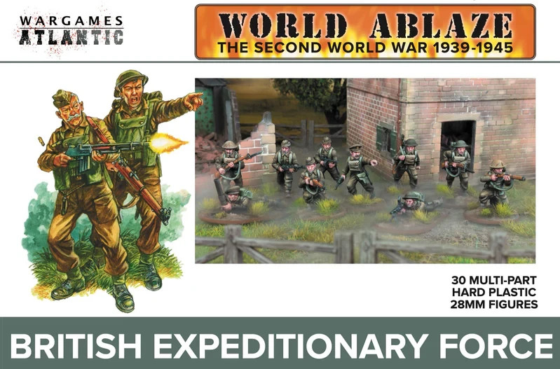 British Expeditionary Force - World Ablaze - Brand New - Wargames Atlantic