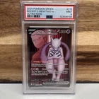 2025 POKEMON DRI EN-DESTINED RIVALS ULTRA RARE TEAM ROCKETS MEWTWO EX #213 PSA 9