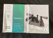 Peerless Elmhurst Bathroom Faucet Centerset in Oil Rubbed Bronze P2465LF-OB